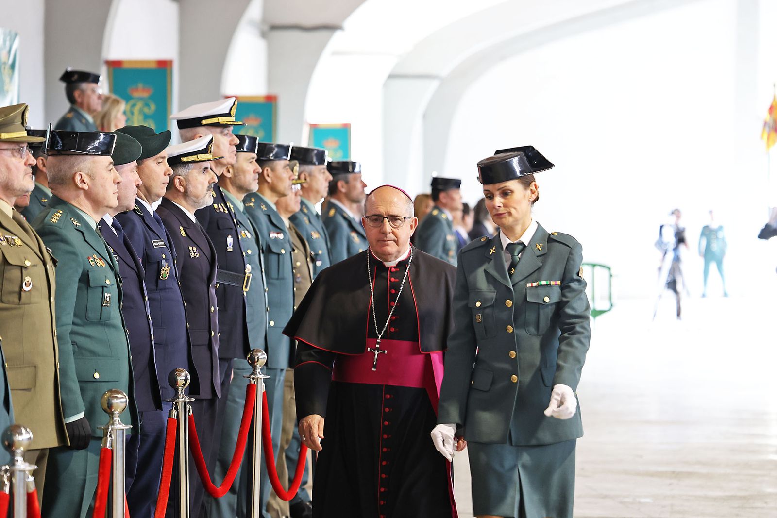 Imágenes de la jura del cargo de Julio Serrano Checa como Jefe de la Comandancia de la Guardia Civil de Huelva