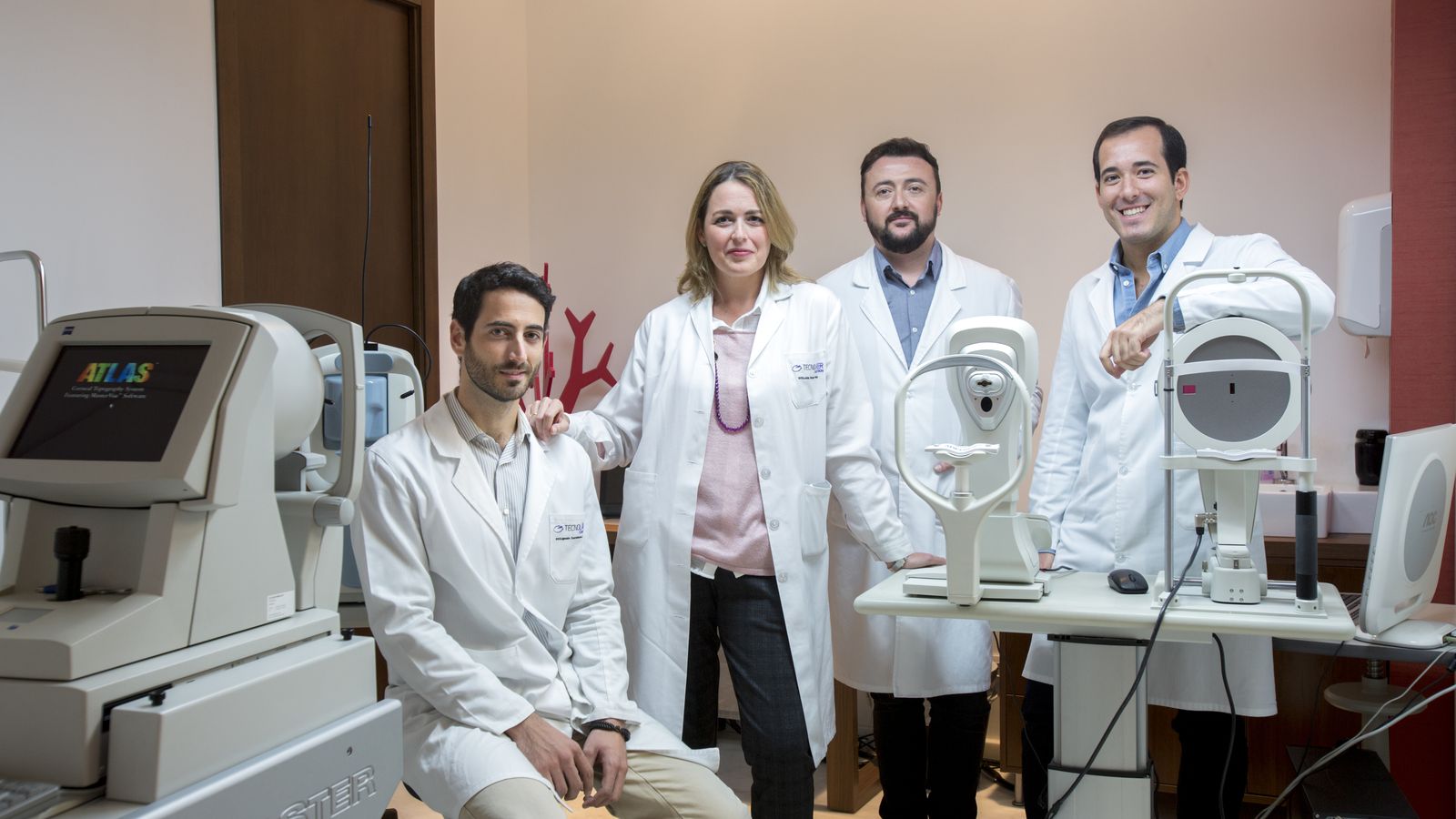 Equipo de Ópticos  Optometristas de Tecnolaser Clinic Vision.