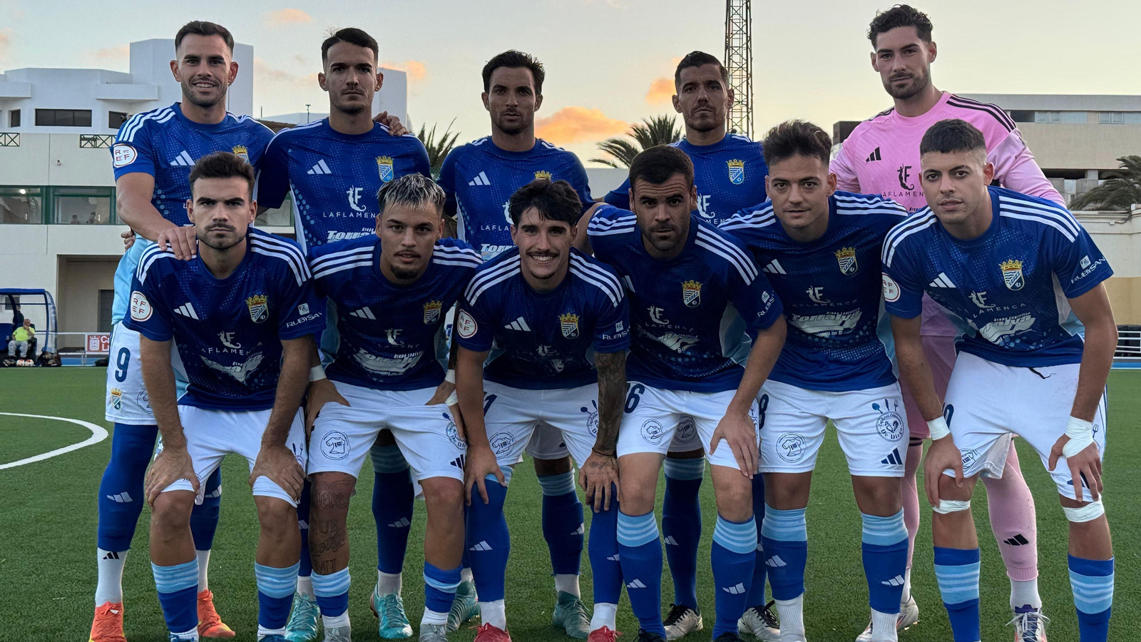 Once inicial que presentó el Xerez CD en su partido ante el Tenerife B en el Torneo San Ginés.