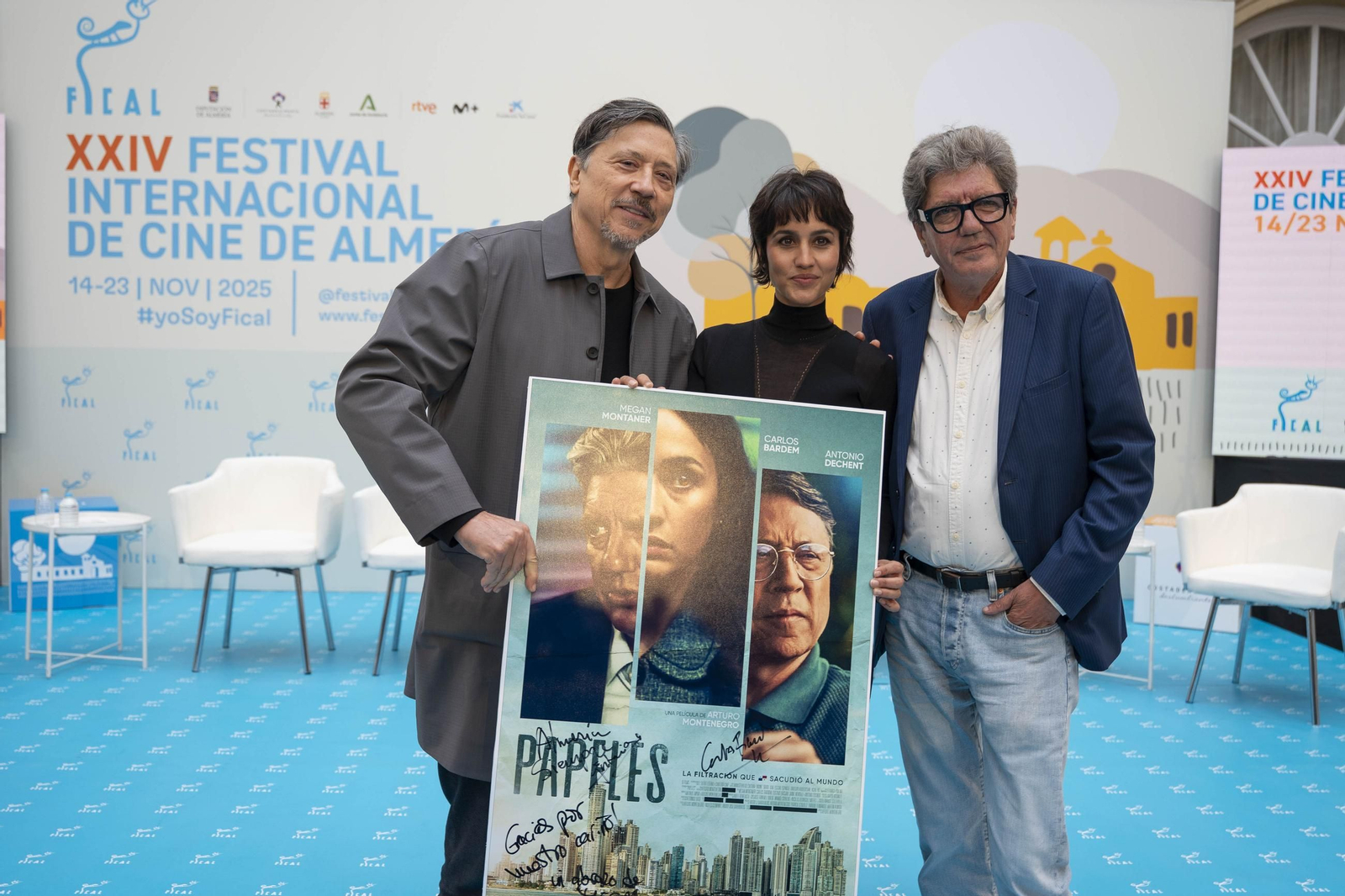 Así ha sido la presentación de la película 'Papeles', en imágenes