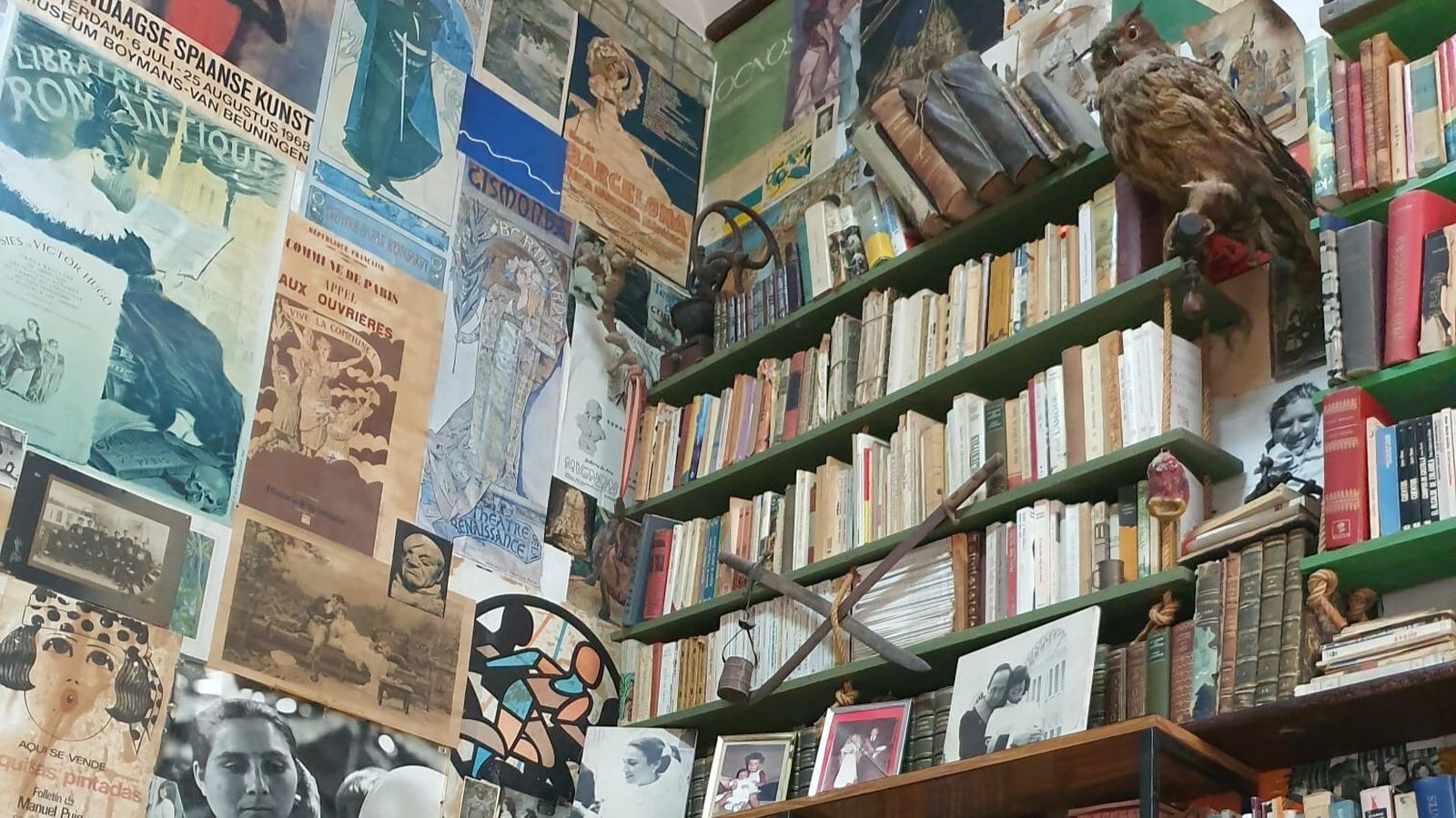 Despacho del escritor Luis Berenguer, que su familia mantiene intacto.