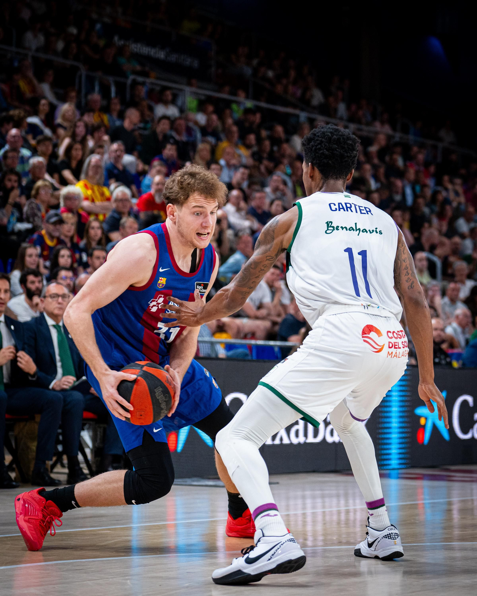 El Barcelona - Unicaja de ACB, en fotos