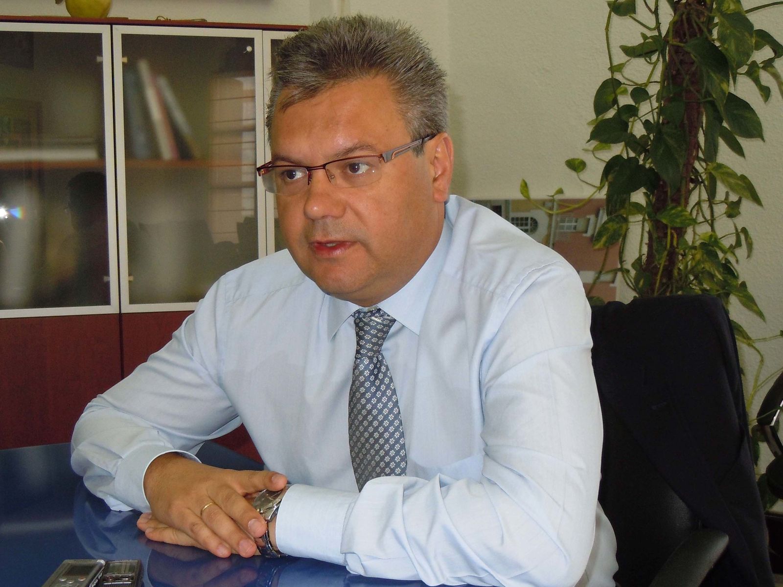 Esteban Morales, alcalde de Puente Genil (Córdoba).