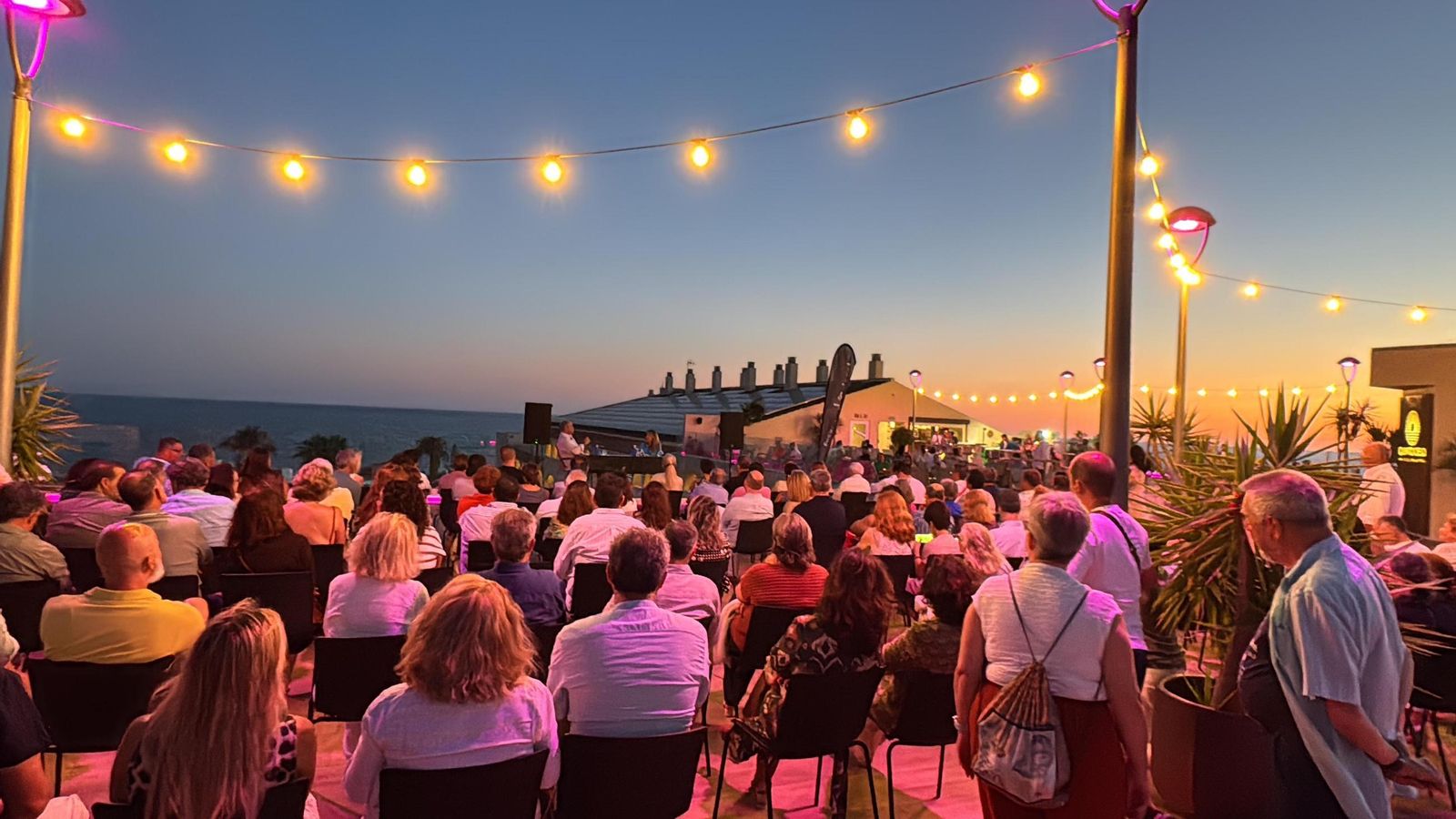 Una imagen general del auditorio.