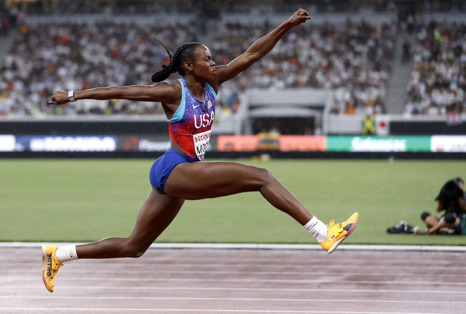 Las fotos del prometedor triunfo de Attaoui y del resto de la jornada del Mundial de Atletismo