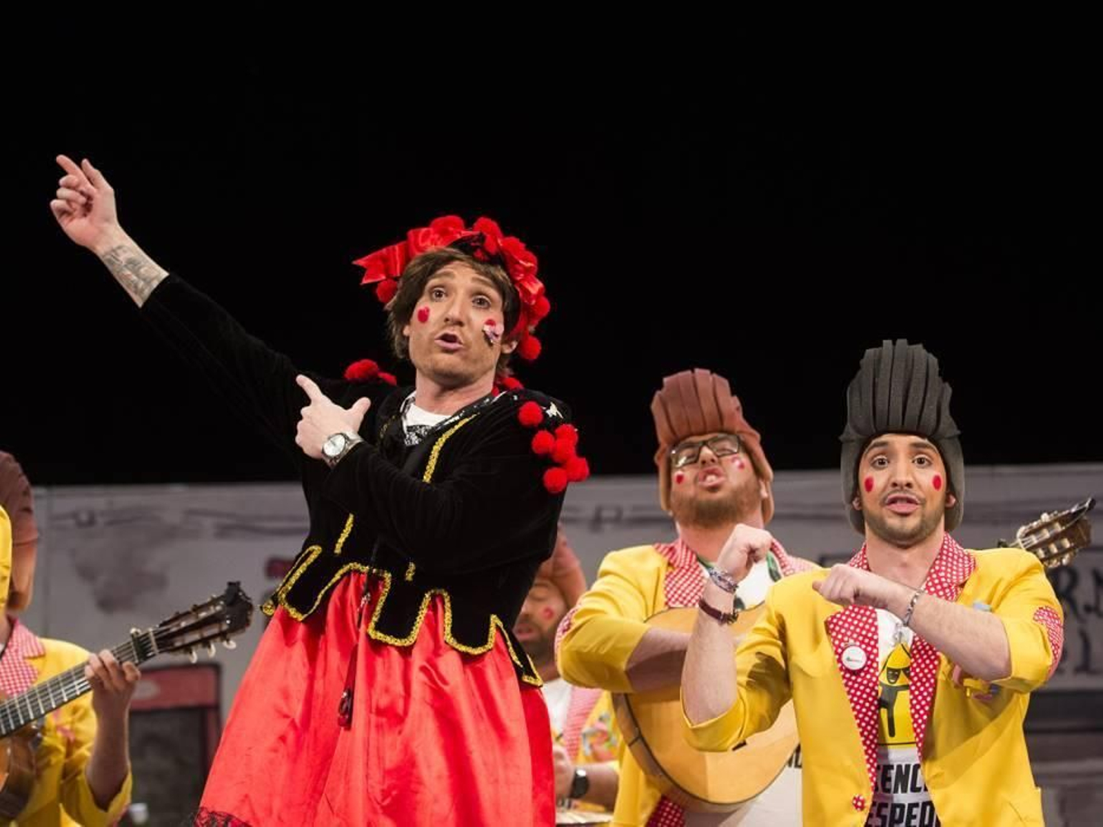 Las imágenes de la octava función clasificatoria