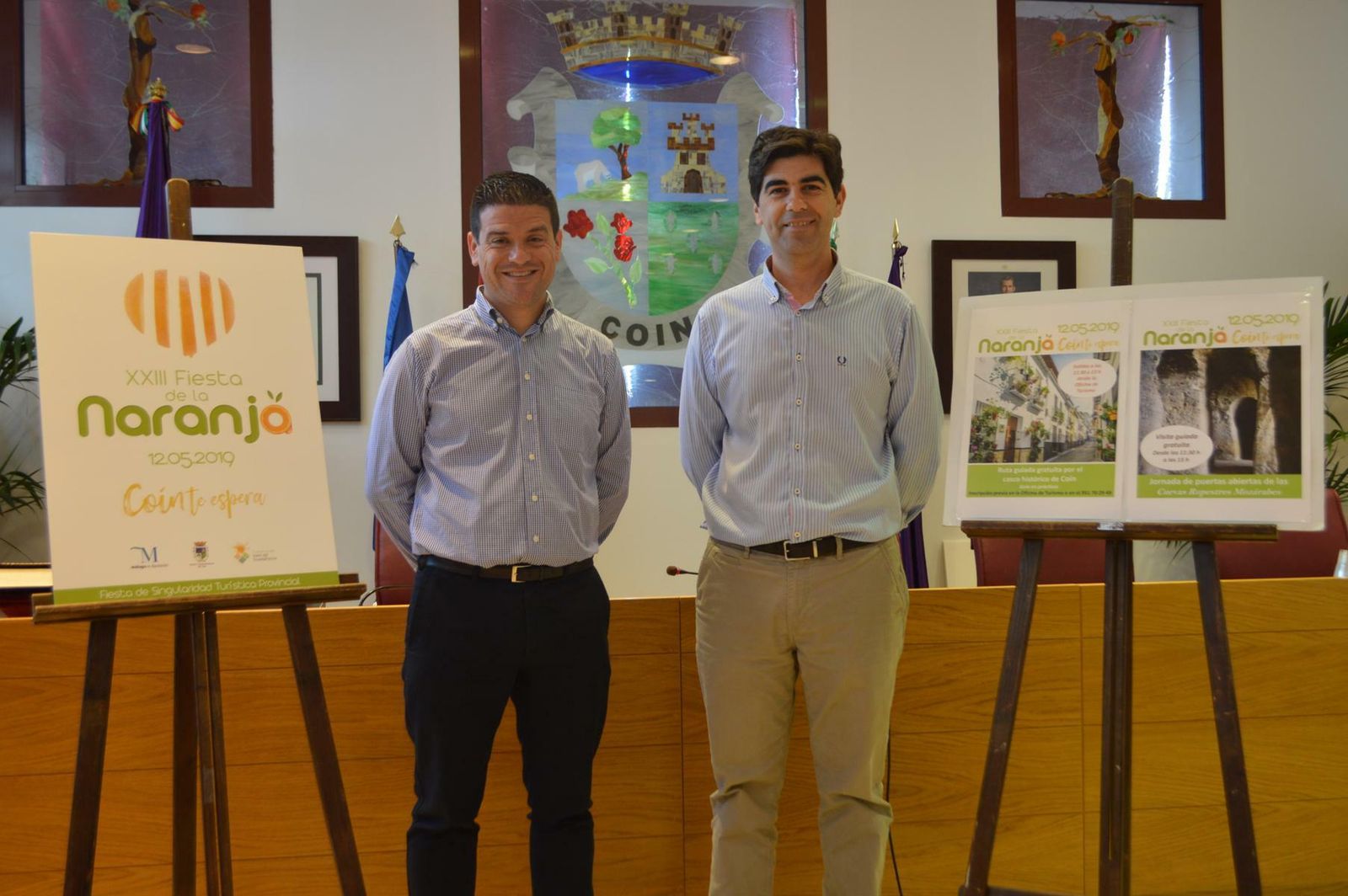 Presentación del cartel y la programación de la Fiesta de la Naranja de Coín.