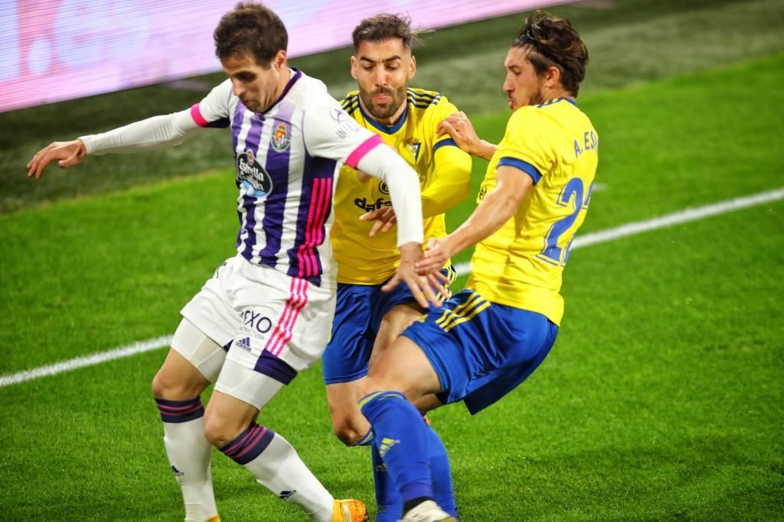 Imágenes del Cádiz-Valladolid