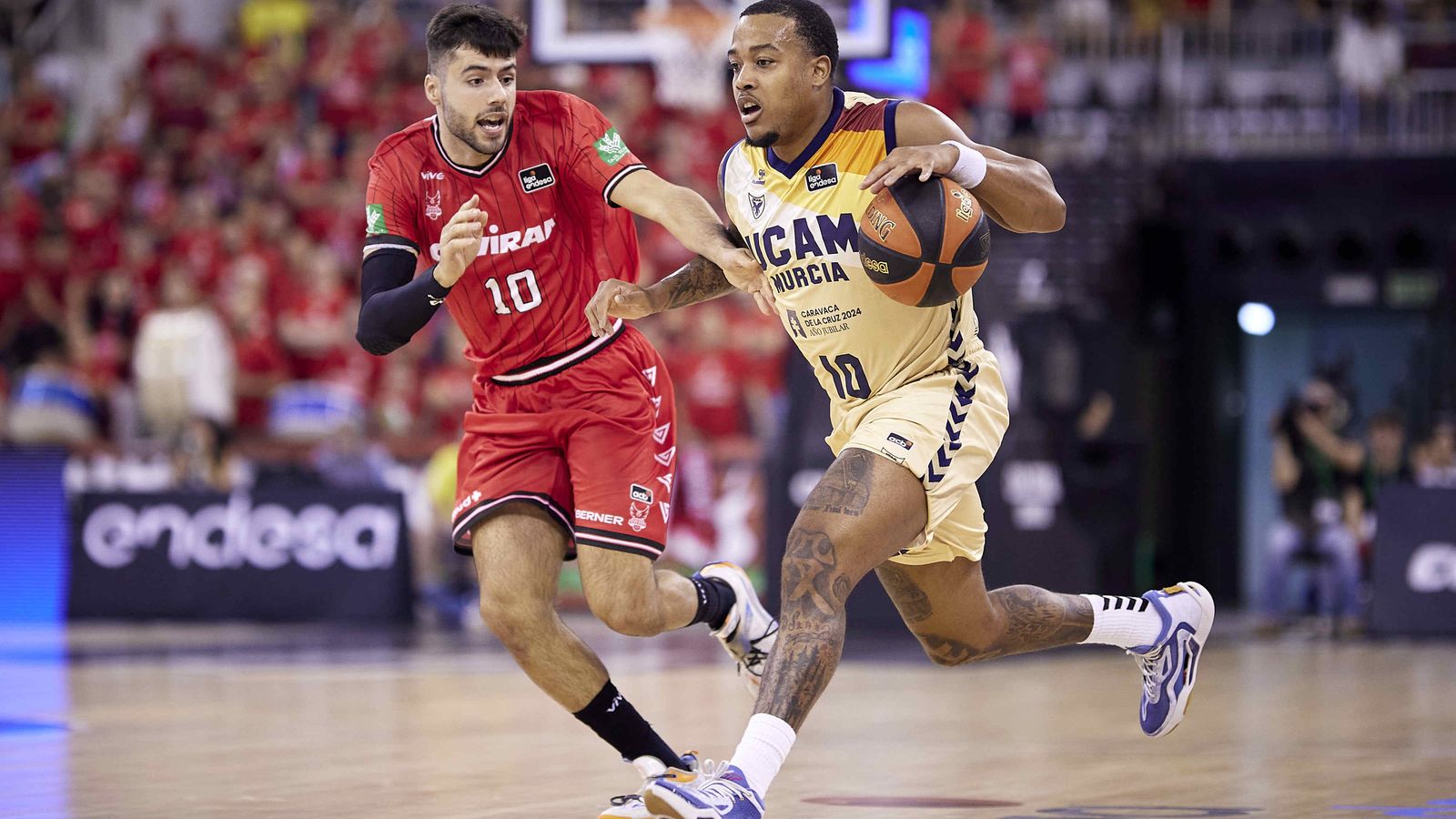 Germán Martínez gozará de más minutos  que ante el UCAM Murcia.