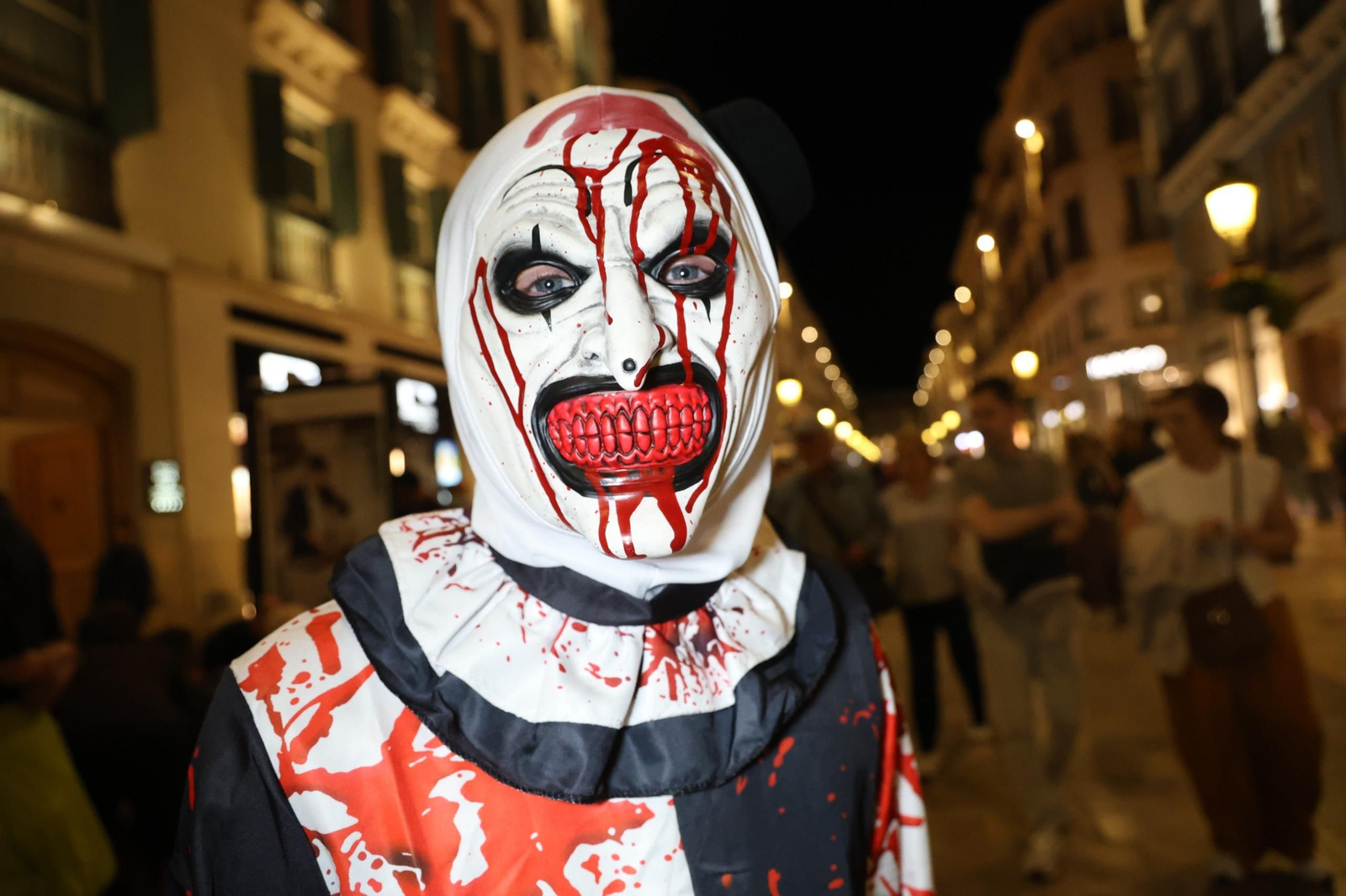 La noche de Halloween en Málaga, en imágenes