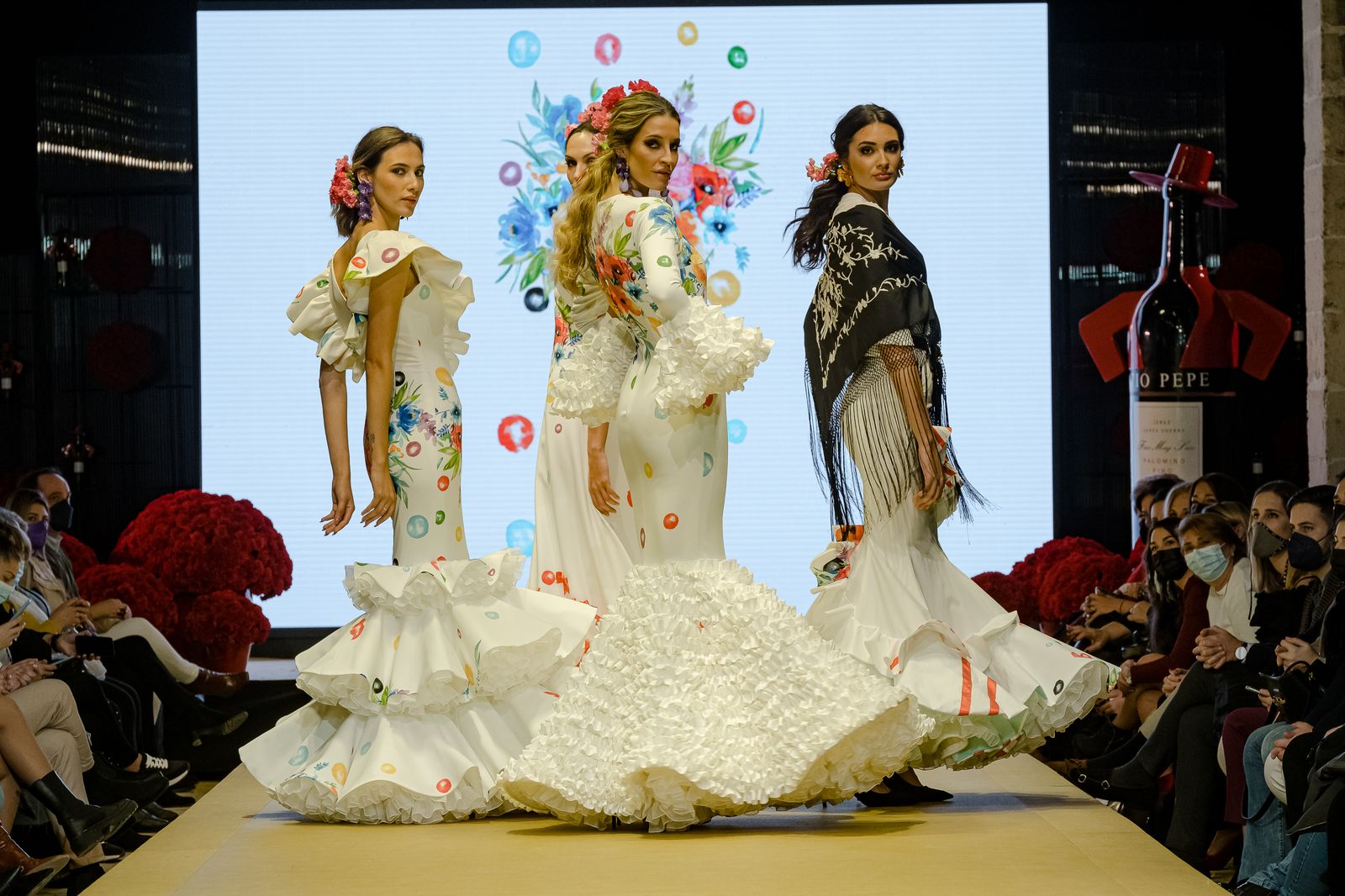 El desfile de Rafael Leveque en la Pasarela Flamenca de Jerez, todas las fotos