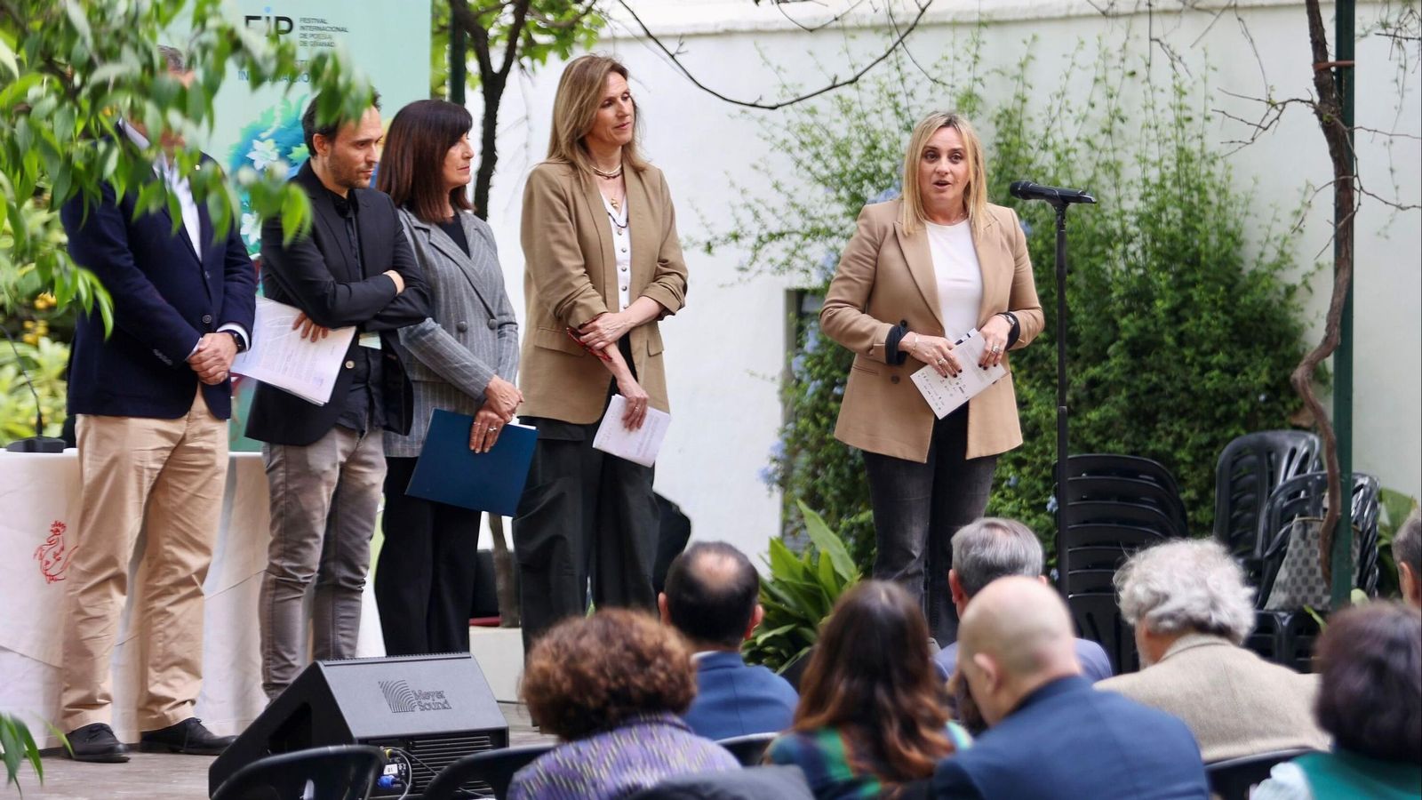 Inauguración del XXI Festival de Poesía de Granada