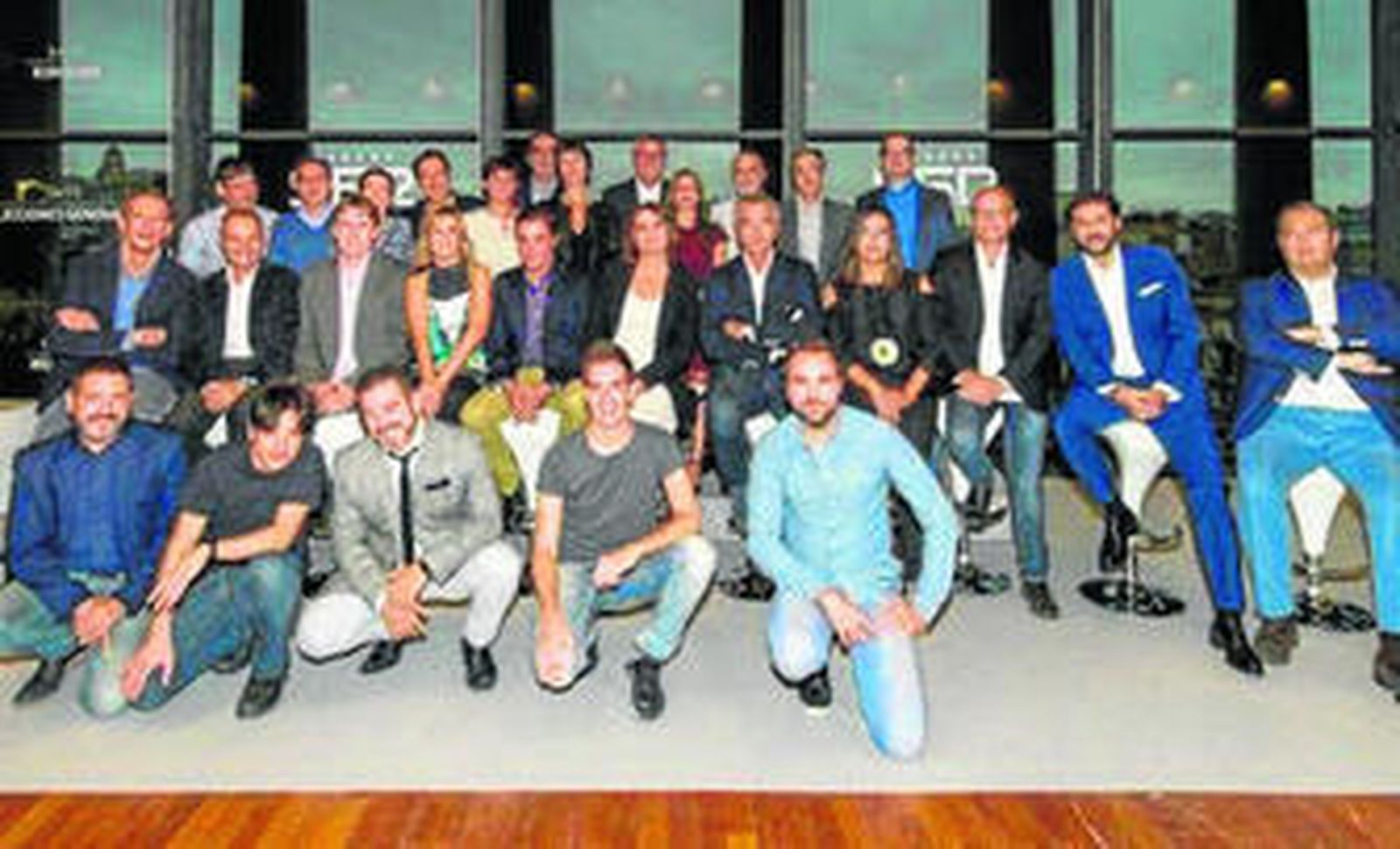 Los protagonistas de la parrilla radiofónica de la Cadena Ser en el Teatro Real.