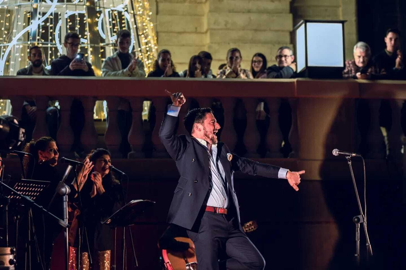 'Cantes de Nochebuena', las imágenes del espectáculo navideño celebrado en San Fernando