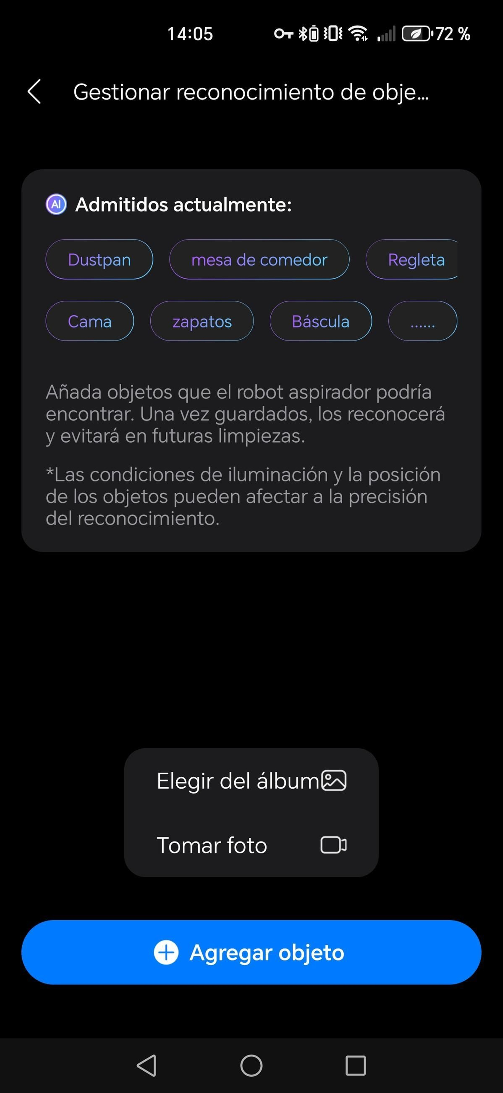 Aplicación Roborock - Robot aspirador Saros Z70