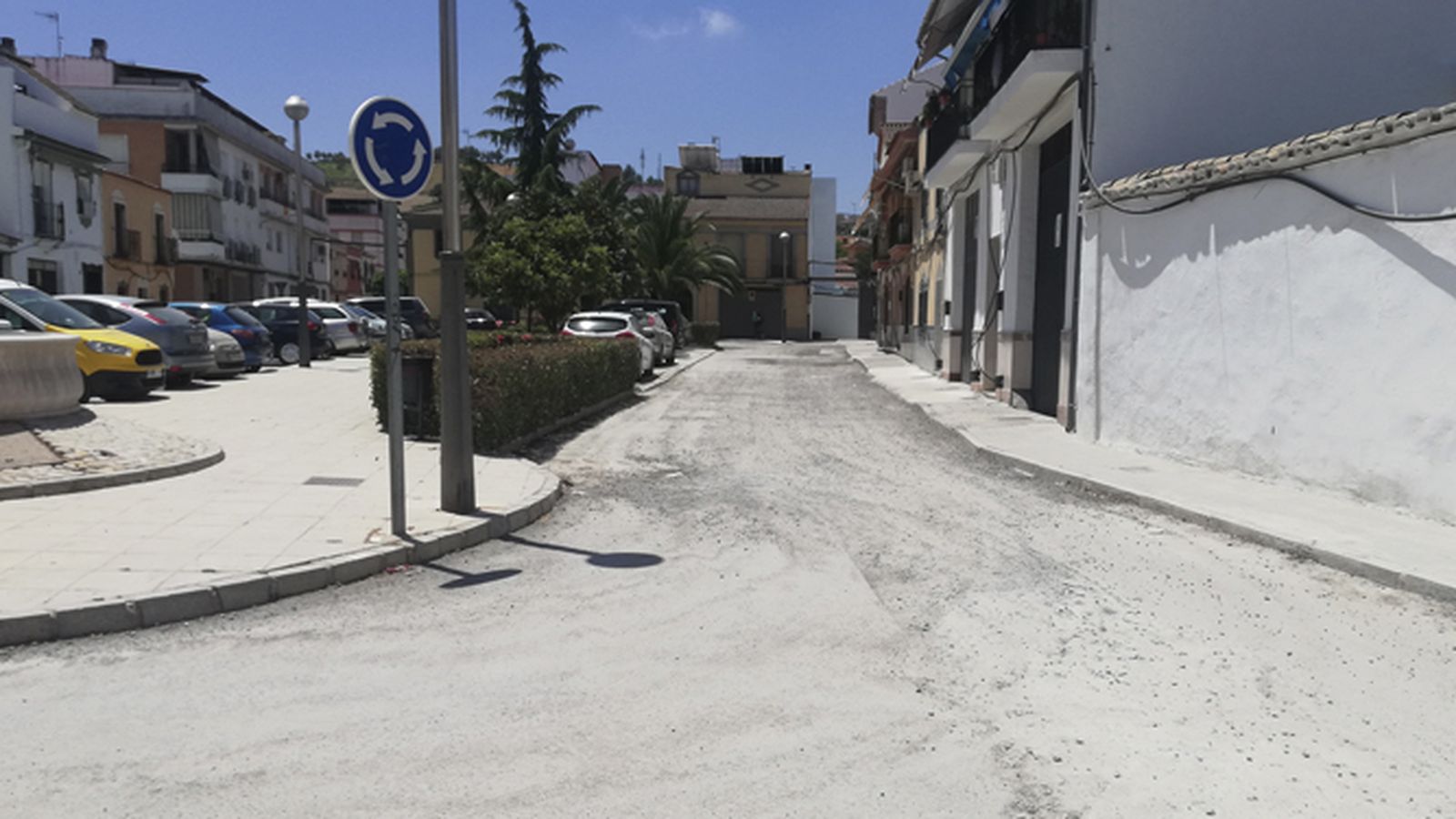 Actual estado de la calle Trasmatadero de Lucena.