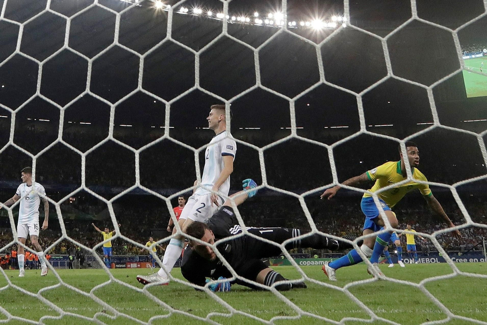 Las imágenes del Brasil-Argentina de la semifinal de la Copa América