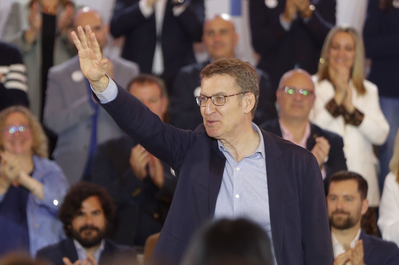 El presidente del PP, Alberto Núñez Feijóo.