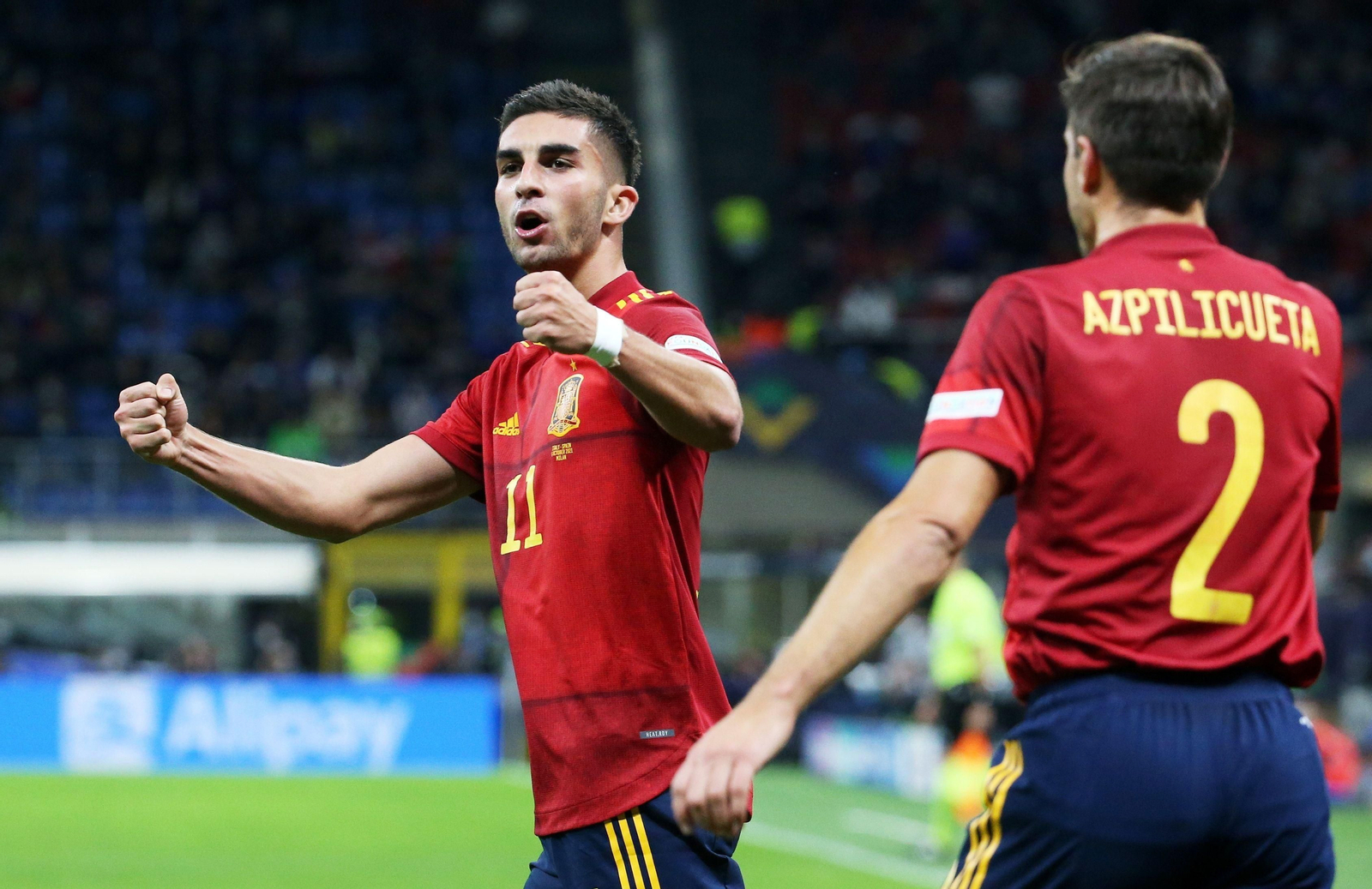 El Italia-España de la Liga de Naciones, en imágenes