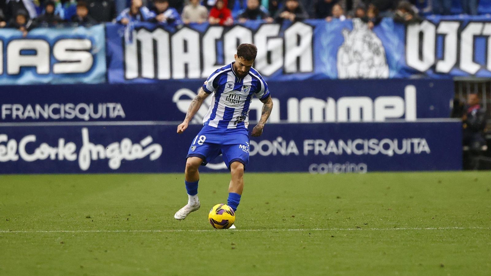El Málaga CF-Cádiz, en fotos