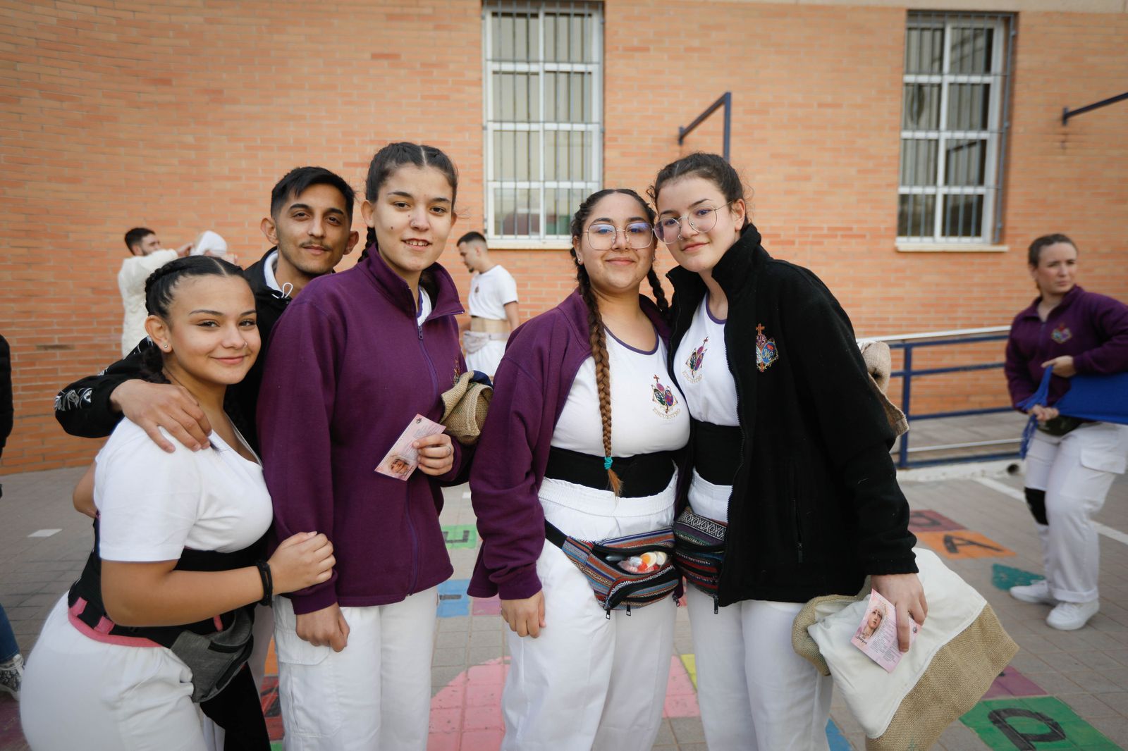 La procesión del Encuentro, en imágenes