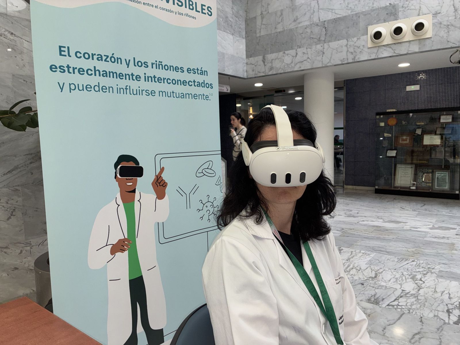 Una profesional se sumerge en la realidad de las y los pacientes.