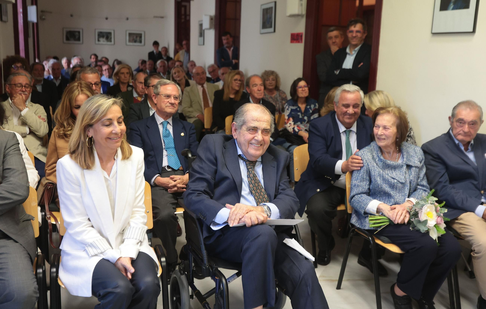 Imágenes del homenaje a Jerónimo Roldán de la Asociación de la Prensa de Jerez