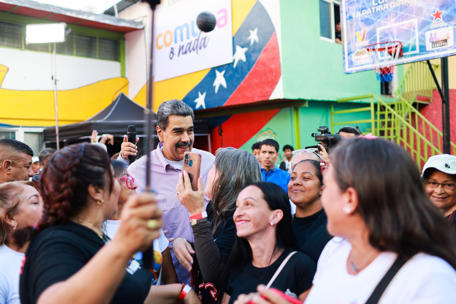 El presidente de Venezuela, Nicolás Maduro, en un acto de Gobierno en Caracas.