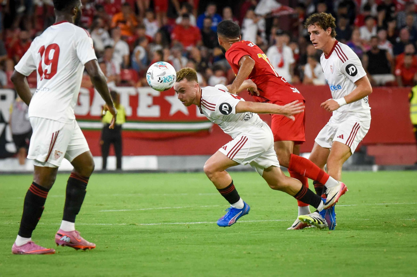 Las imágenes del Sevilla FC Al-Qadsiah FC