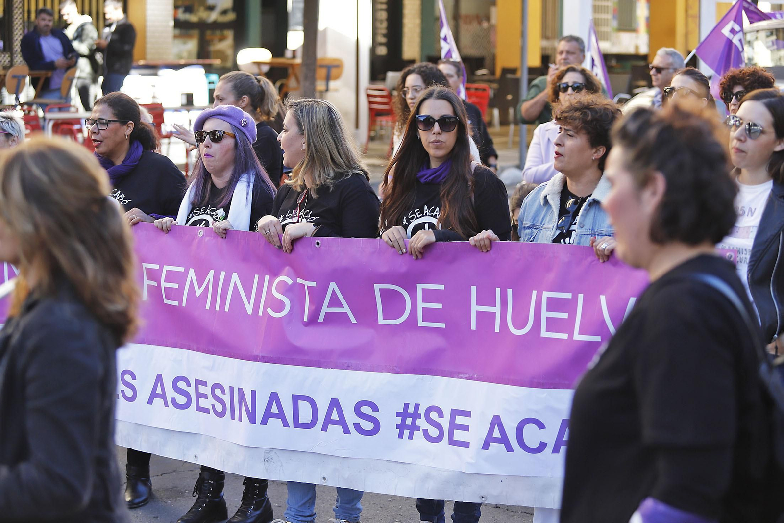 Imágenes de la manifestación del 25N contra la violencia hacia la mujer