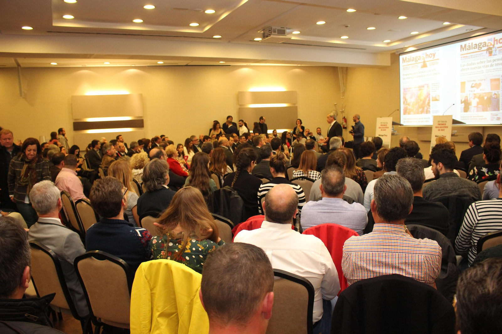 XIV edición de los premios Malagueños de Hoy