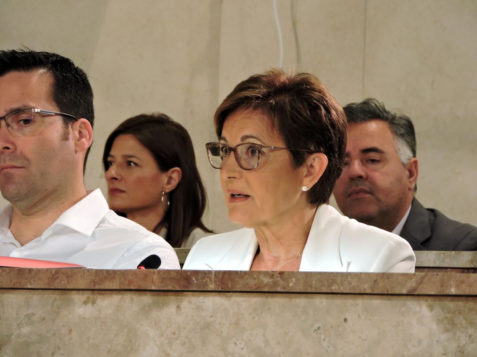 Valverde, durante su intervención plenaria.