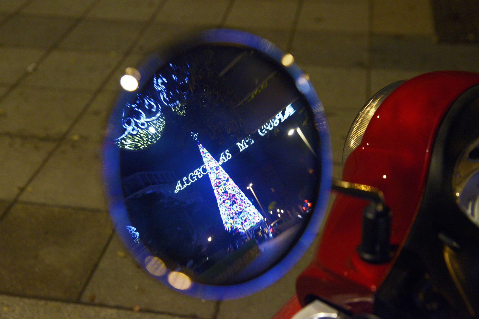 Fotos del alhumbrado navideño de Algeciras