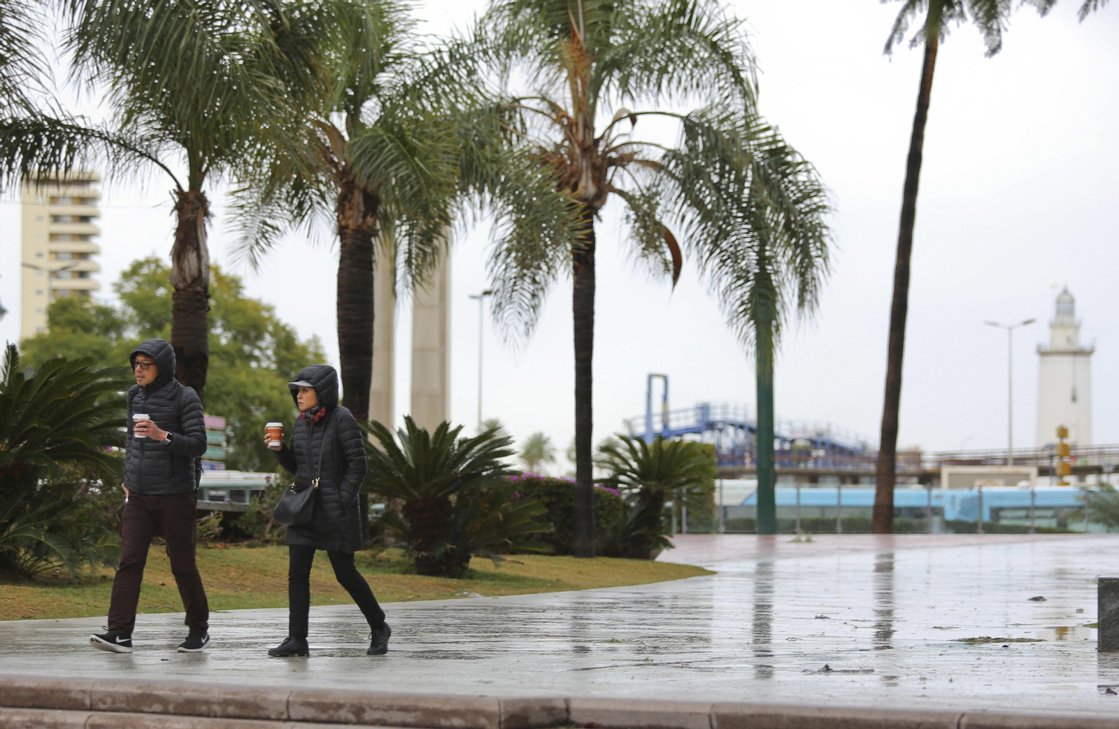 Las consecuencias del paso de 'Ana' por Málaga