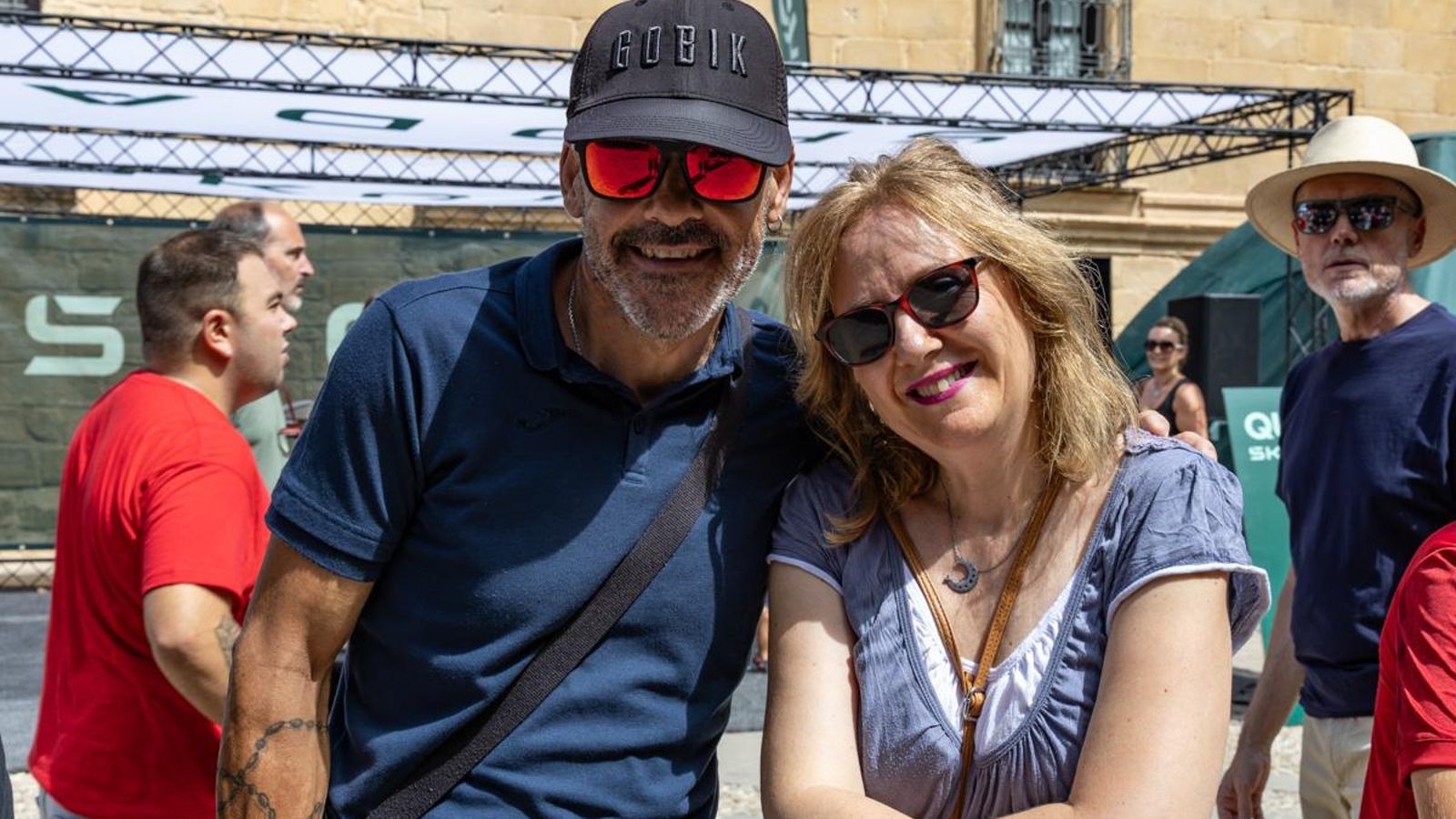 La salida de La Vuelta desde Úbeda, en imágenes