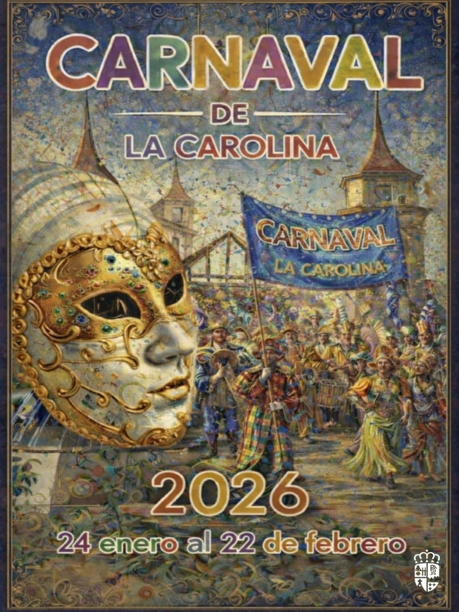 Cartel del Carnaval de La Carolina 2026.