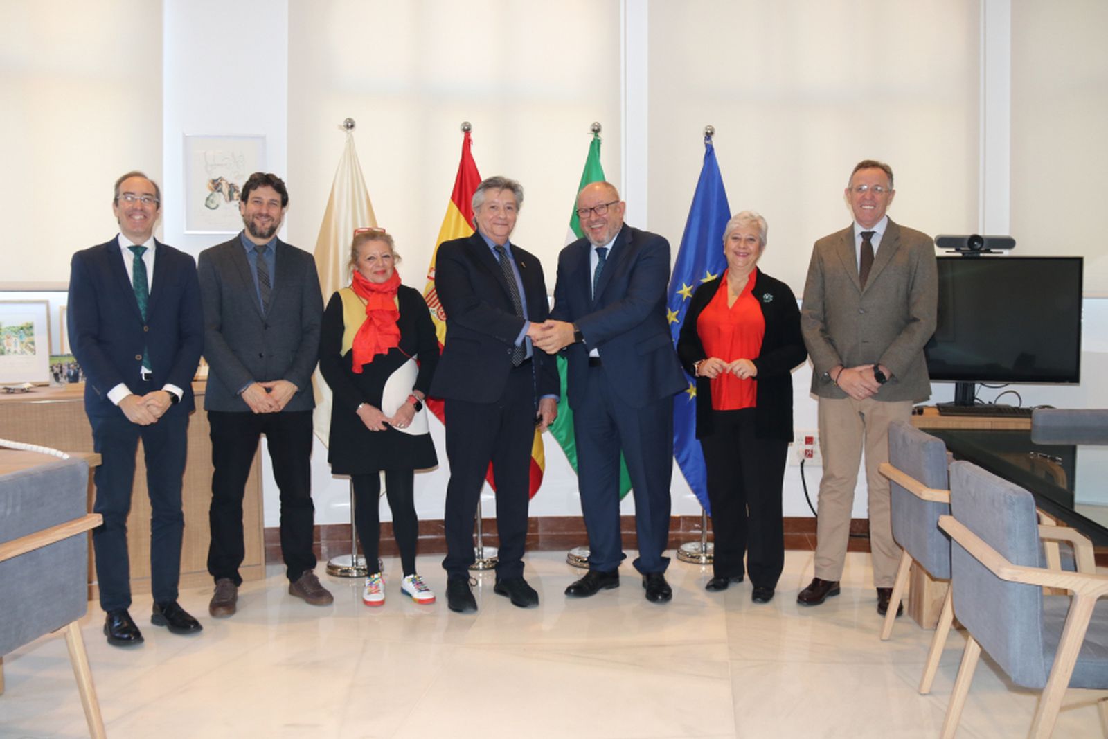 Firma del acuerdo de Ucospain.