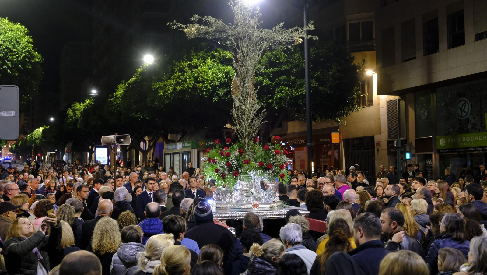 Las imágenes del Vía Crucis del Cristo de la Escucha
