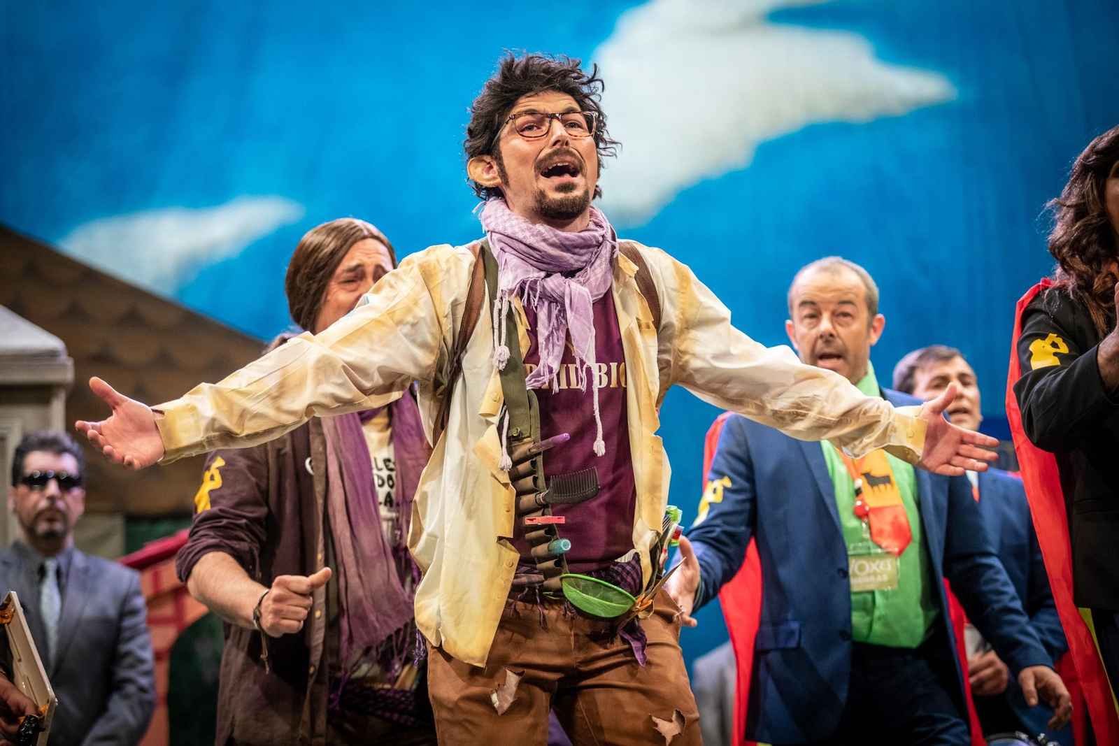 Chirigota 'Un pasito a la izquierda y un pasito a la derecha'