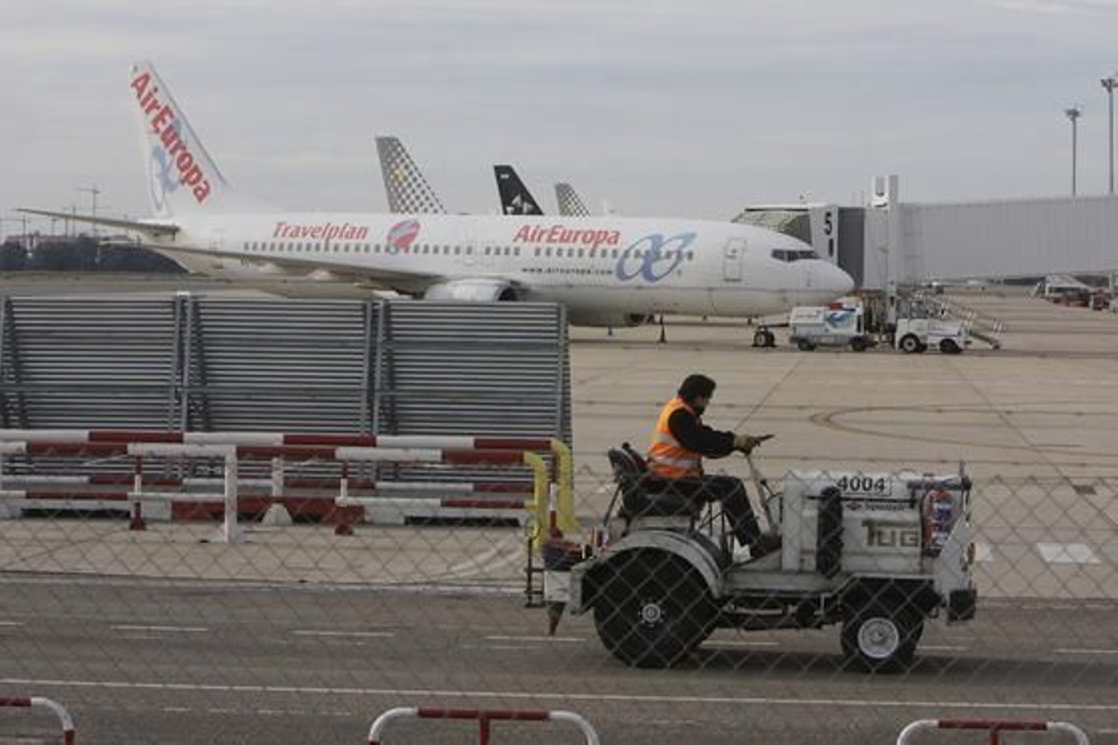 Caos en el aeropuerto de San Pablo