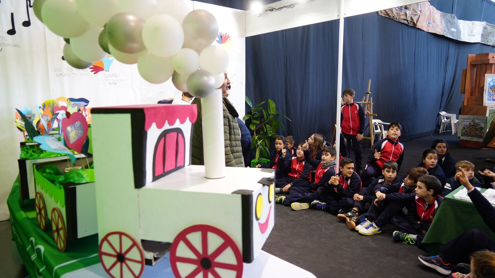 Una actividad en el X Salón del Libro de Pozoblanco.