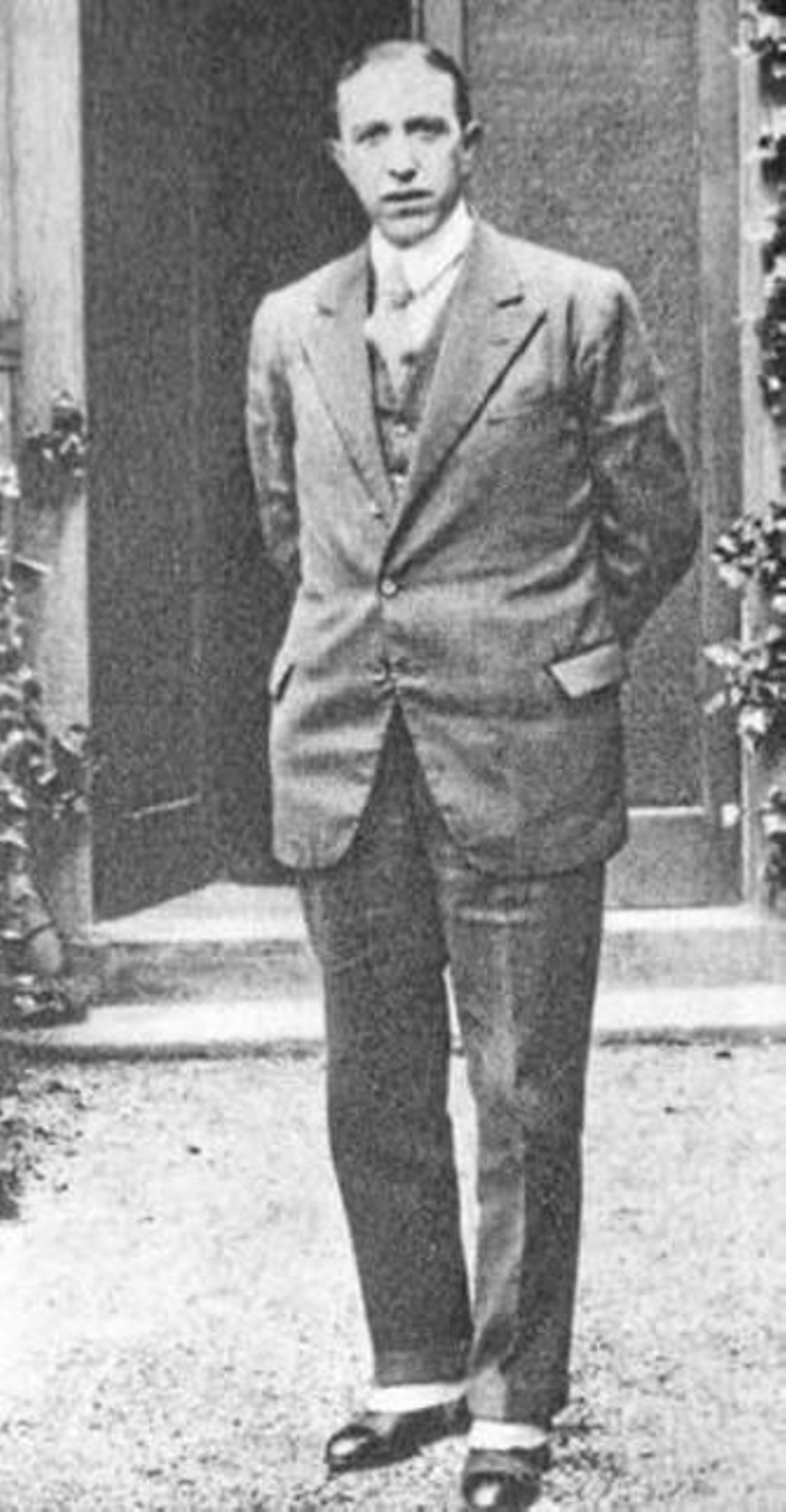 El poeta sevillano Pedro Salinas, miembro de la Generación del 27.