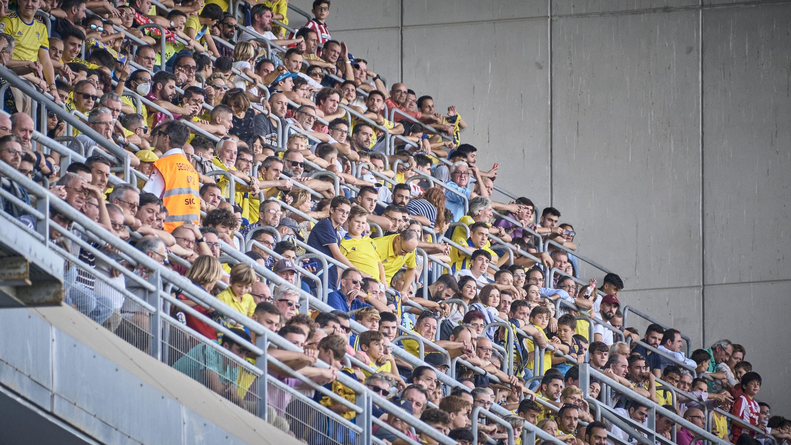 Partido de la victoria del Cádiz CF sobre el Atlético de Madrid