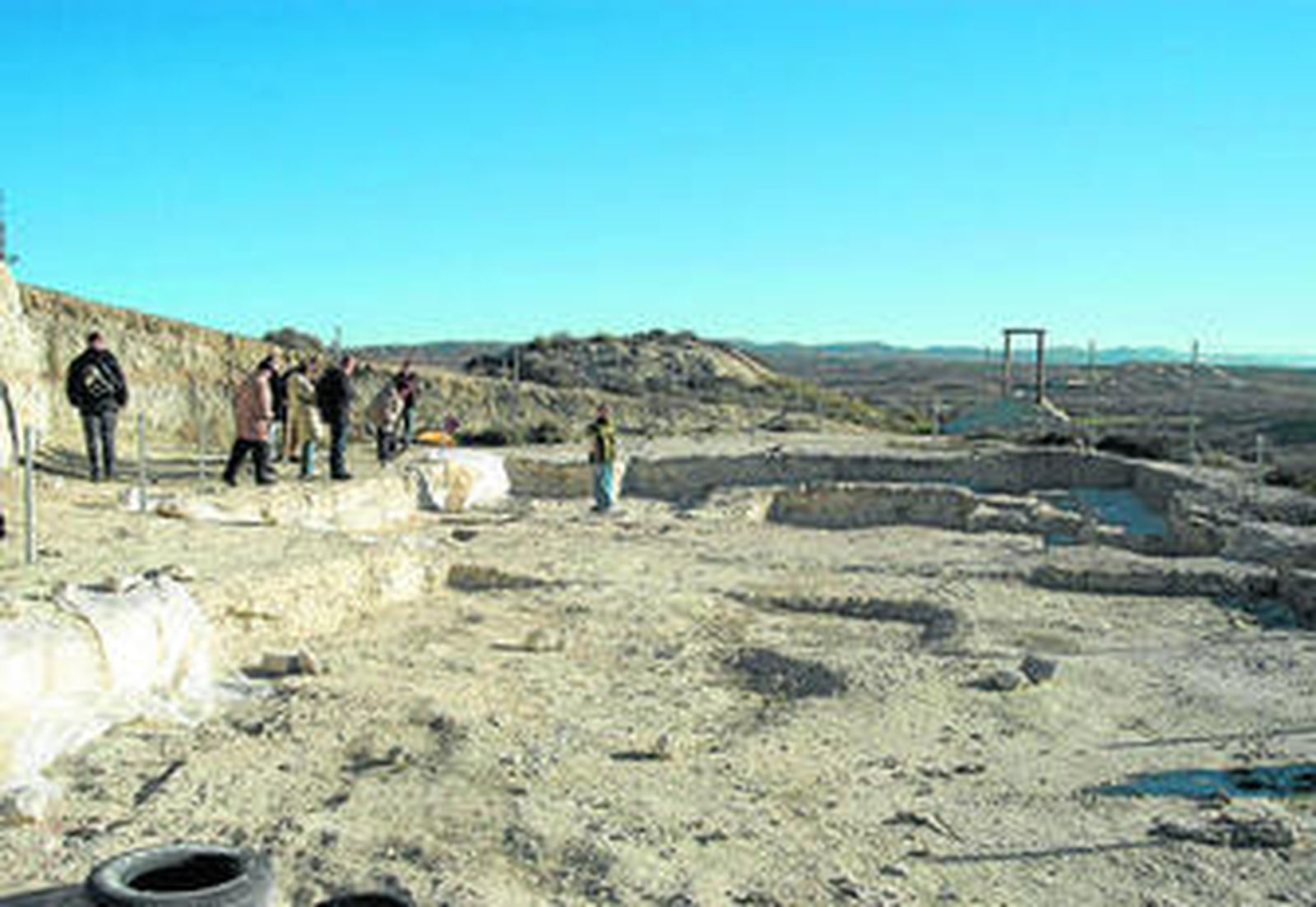 Uno de los yacimientos de la Cuenca de Orce.