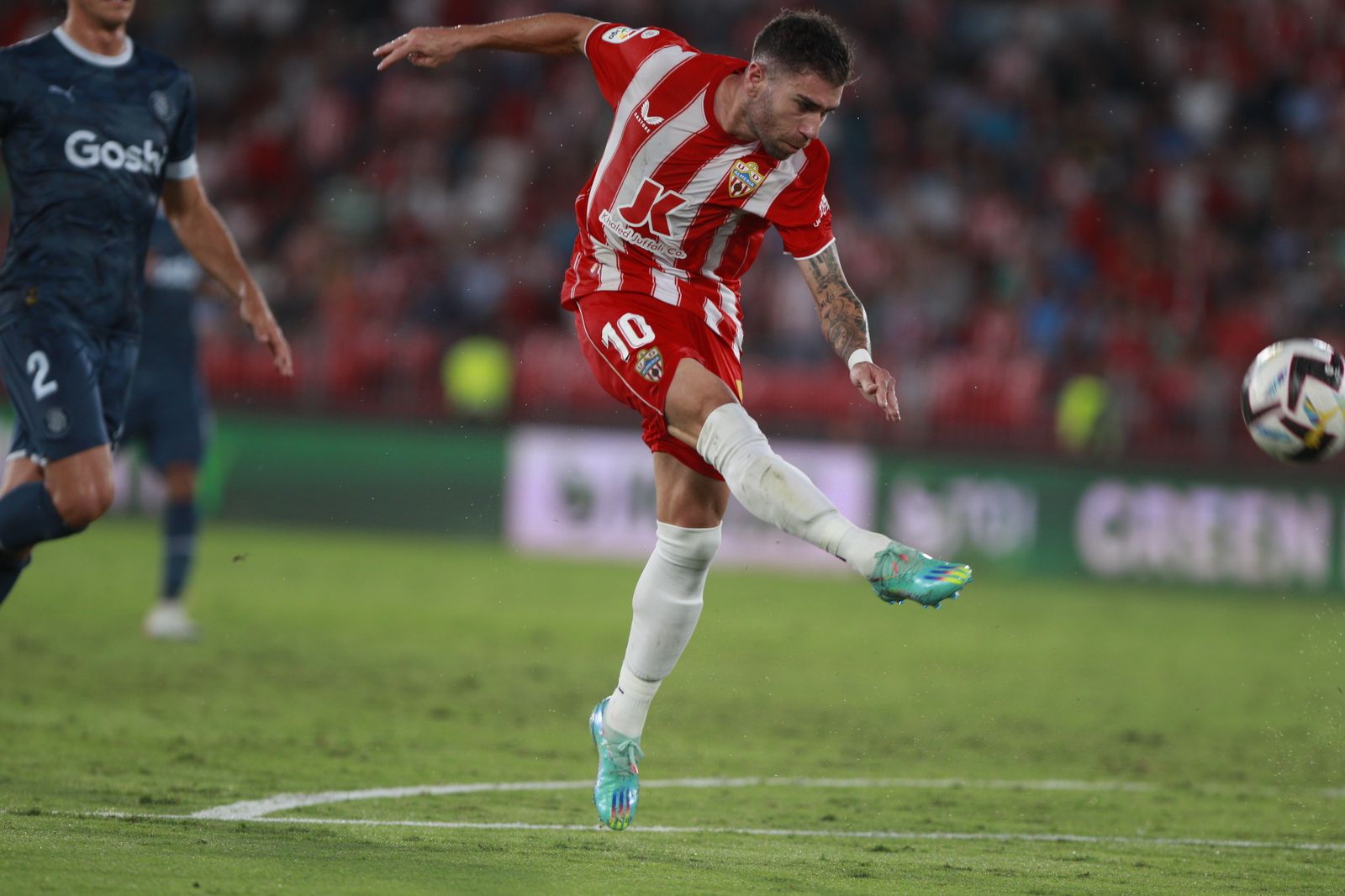 Imágenes del partido de fútbol U.D. Almería-Girona F.C.