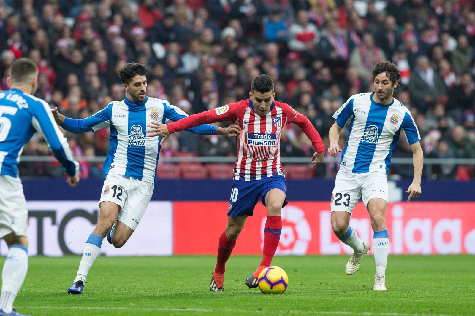 Las imágenes del Atlético-Espanyol