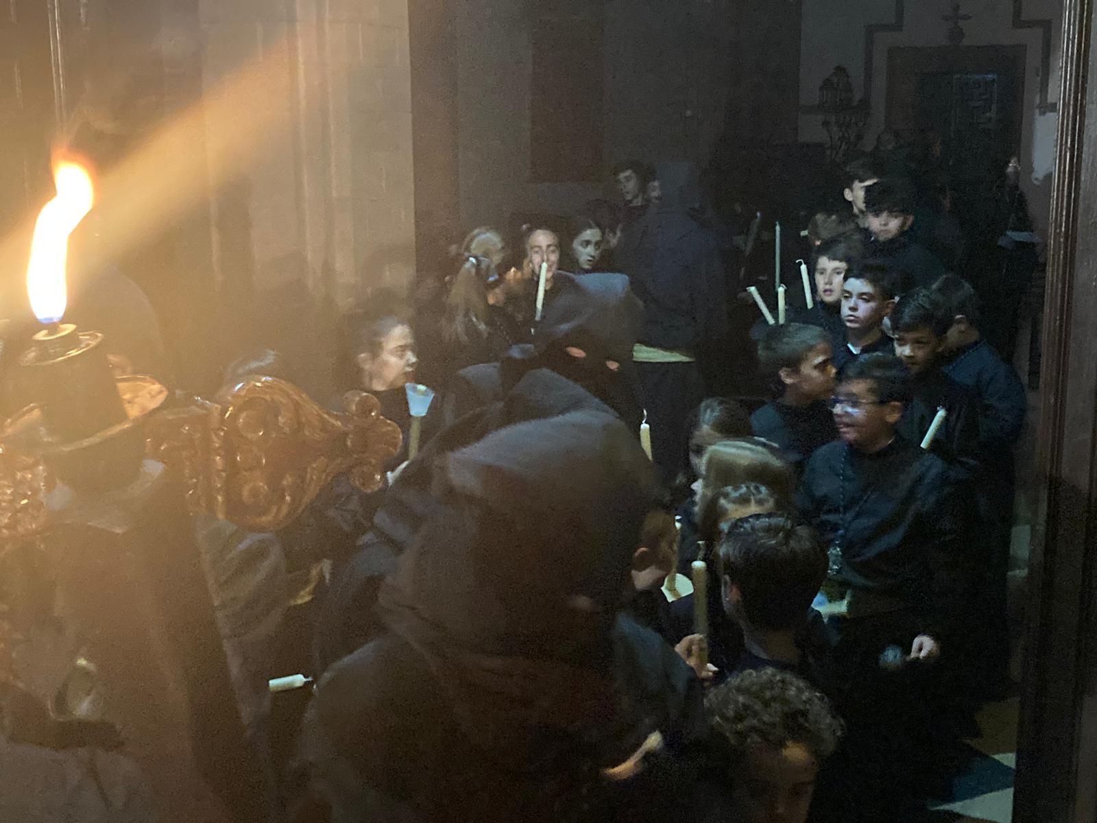 Lunes Santo en Montoro: El vía crucis del Cristo de la Misericordia, en fotografías