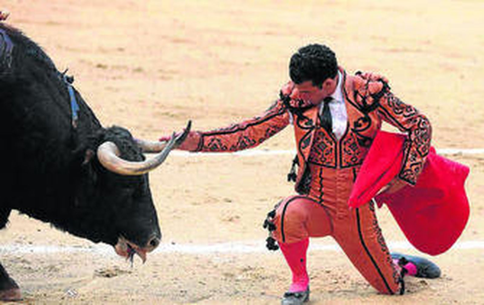 Morenito de Aranda ante su segundo toro