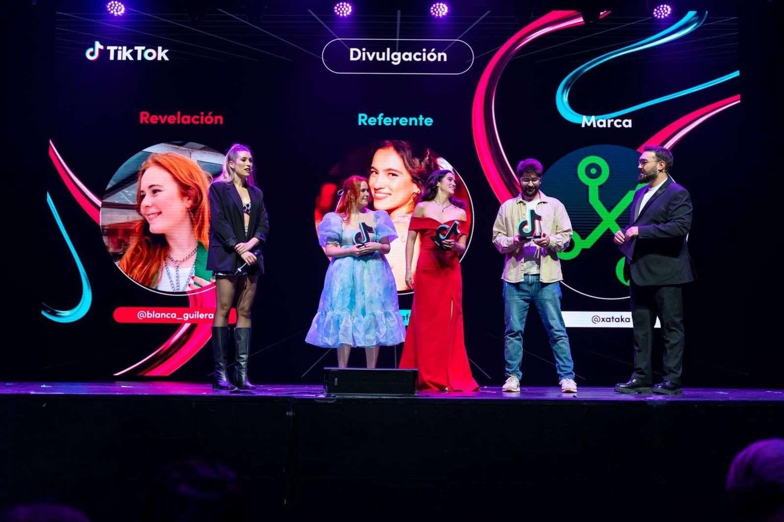 Las imágenes de la gala de entrega de los Premios TikTok