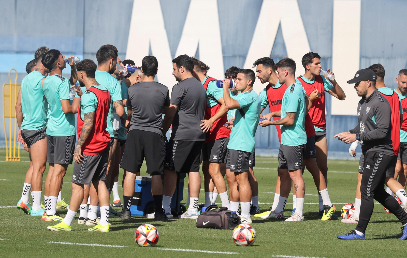Pellicer aprieta en la vuelta del Málaga CF al trabajo